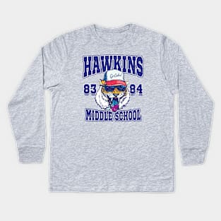 1983 Middle School Tiger Cubs Kids Long Sleeve T-Shirt